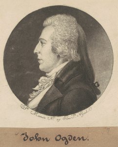 David A. Ogden door Charles B. J. Févret de Saint Mémin