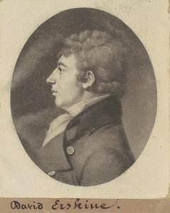 David Montagu Erskine door Charles B. J. Févret de Saint Mémin