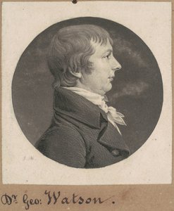 David Watson door Charles B. J. Févret de Saint Mémin