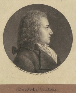 DeWitt Clinton door Charles B. J. Févret de Saint Mémin