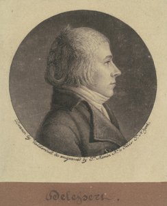 Delessert door Charles B. J. Févret de Saint Mémin