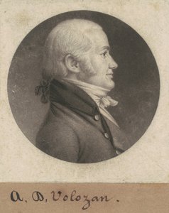 Denis A. Volozan door Charles B. J. Févret de Saint Mémin