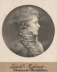 Edmund Pendleton Gaines door Charles B. J. Févret de Saint Mémin