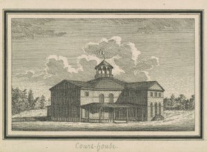 Esperanza, gerechtsgebouw door Charles B. J. Févret de Saint Mémin