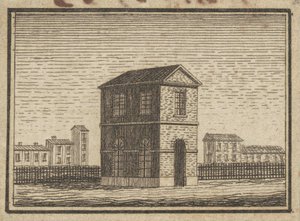 Esperanza, Klein Gebouw door Charles B. J. Févret de Saint Mémin