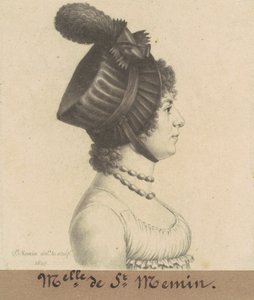 Étiennette-Charlotte-Adélaïde Févret de Saint-Mémin door Charles B. J. Févret de Saint Mémin
