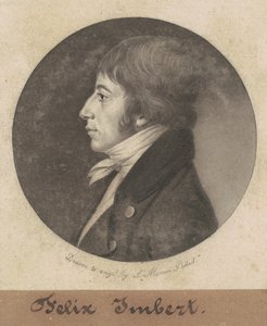 Felix Imbert door Charles B. J. Févret de Saint Mémin