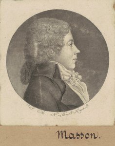 François Désiré Masson door Charles B. J. Févret de Saint Mémin
