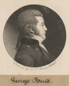 George Bond door Charles B. J. Févret de Saint Mémin