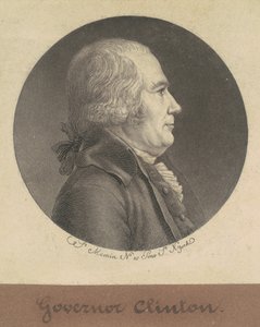 George Clinton door Charles B. J. Févret de Saint Mémin