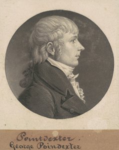 George Poindexter door Charles B. J. Févret de Saint Mémin