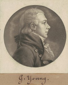 George Young door Charles B. J. Févret de Saint Mémin
