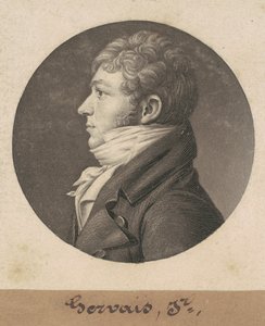 Gervais, Jr. door Charles B. J. Févret de Saint Mémin