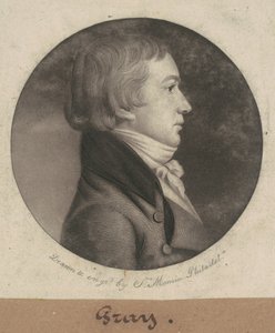 Grijs door Charles B. J. Févret de Saint Mémin