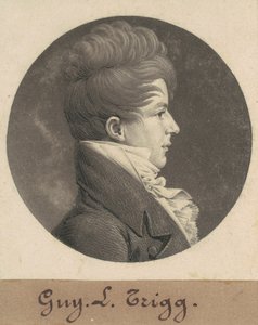 Guy L. Trigg door Charles B. J. Févret de Saint Mémin