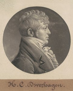 H. C. Dwerhagen door Charles B. J. Févret de Saint Mémin