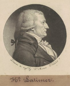 Henry Latimer door Charles B. J. Févret de Saint Mémin