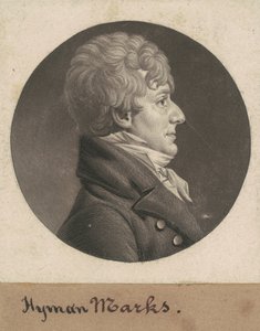 Hyman Marks door Charles B. J. Févret de Saint Mémin