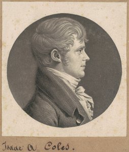 Isaac A. Coles door Charles B. J. Févret de Saint Mémin