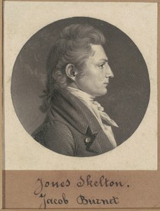 Jacob Burnet door Charles B. J. Févret de Saint Mémin