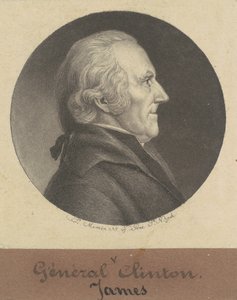 James Clinton door Charles B. J. Févret de Saint Mémin
