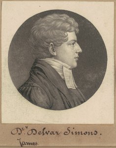 James Dewar Simons door Charles B. J. Févret de Saint Mémin