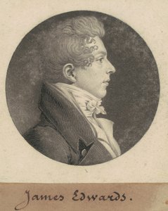James Edwards door Charles B. J. Févret de Saint Mémin
