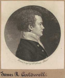 James R. Caldwell door Charles B. J. Févret de Saint Mémin