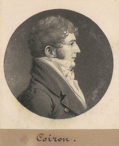 Jean Joseph Coiron door Charles B. J. Févret de Saint Mémin