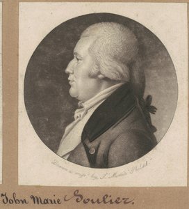 Jean Marie Soulier door Charles B. J. Févret de Saint Mémin