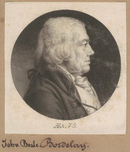 John Beale Bordley door Charles B. J. Févret de Saint Mémin