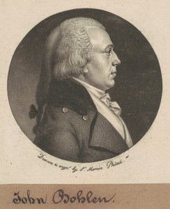 John Bohlen door Charles B. J. Févret de Saint Mémin
