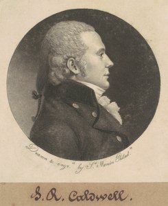 John Edwards Caldwell door Charles B. J. Févret de Saint Mémin