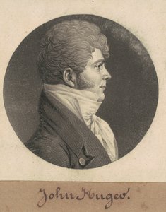John Huger door Charles B. J. Févret de Saint Mémin