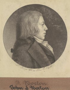John Leake Norton door Charles B. J. Févret de Saint Mémin