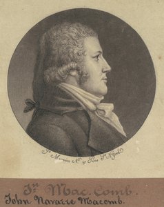 John Navarre Macomb door Charles B. J. Févret de Saint Mémin