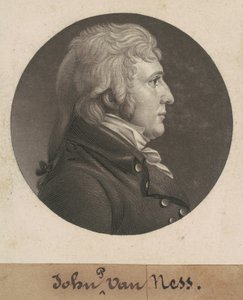 John Peter Van Ness door Charles B. J. Févret de Saint Mémin