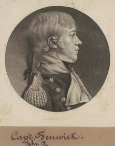 John Roger Fenwick door Charles B. J. Févret de Saint Mémin