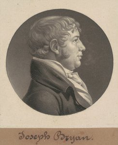 Joseph Bryan door Charles B. J. Févret de Saint Mémin
