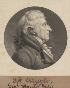 Joseph Whipple door Charles B. J. Févret de Saint Mémin