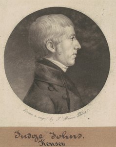 Kensey Johns door Charles B. J. Févret de Saint Mémin