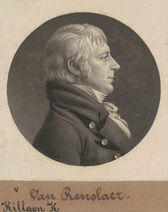 Kiliaen Kiliaen Van Rensselaer door Charles B. J. Févret de Saint Mémin