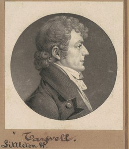 Littleton Waller Tazewell door Charles B. J. Févret de Saint Mémin