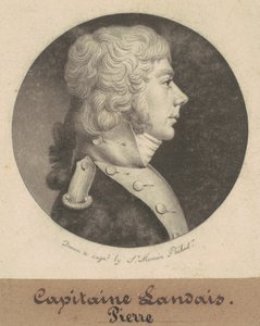 Louis Landais door Charles B. J. Févret de Saint Mémin