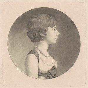 Louisa DuPonceau door Charles B. J. Févret de Saint Mémin
