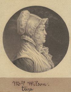 Mary Fleming Lewis door Charles B. J. Févret de Saint Mémin