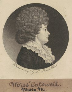 Mary M. Caldwell door Charles B. J. Févret de Saint Mémin
