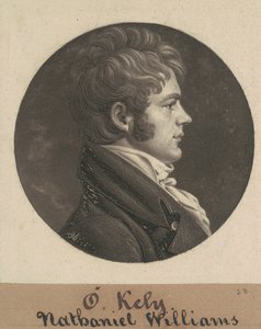 Nathaniel Williams door Charles B. J. Févret de Saint Mémin