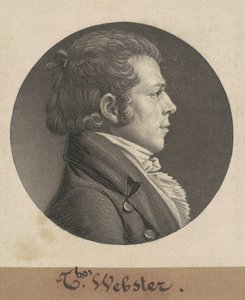 Nimrod Owings door Charles B. J. Févret de Saint Mémin
