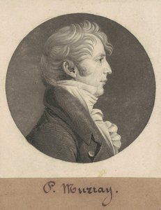Philip Norborne Nicholas door Charles B. J. Févret de Saint Mémin